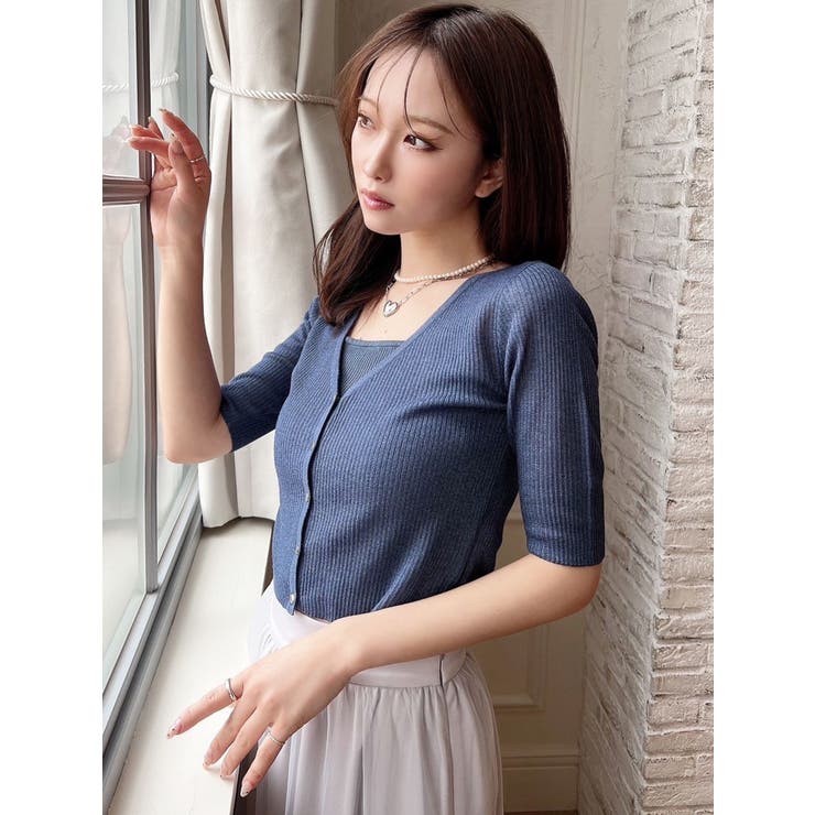 ニットキャミコンビカーディガン | RESEXXY | 詳細画像6 