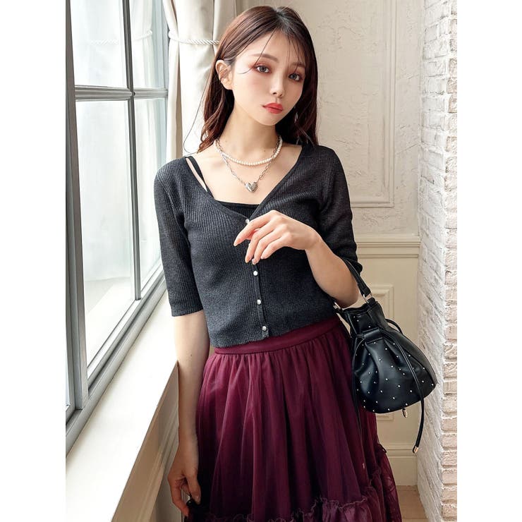 ニットキャミコンビカーディガン | RESEXXY | 詳細画像9 