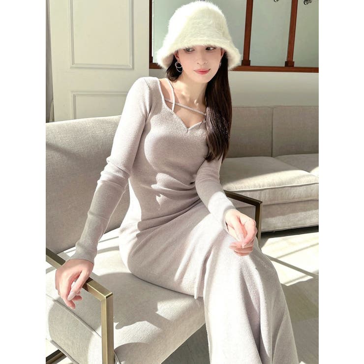 ナローストラップリブワンピース | RESEXXY | 詳細画像30 