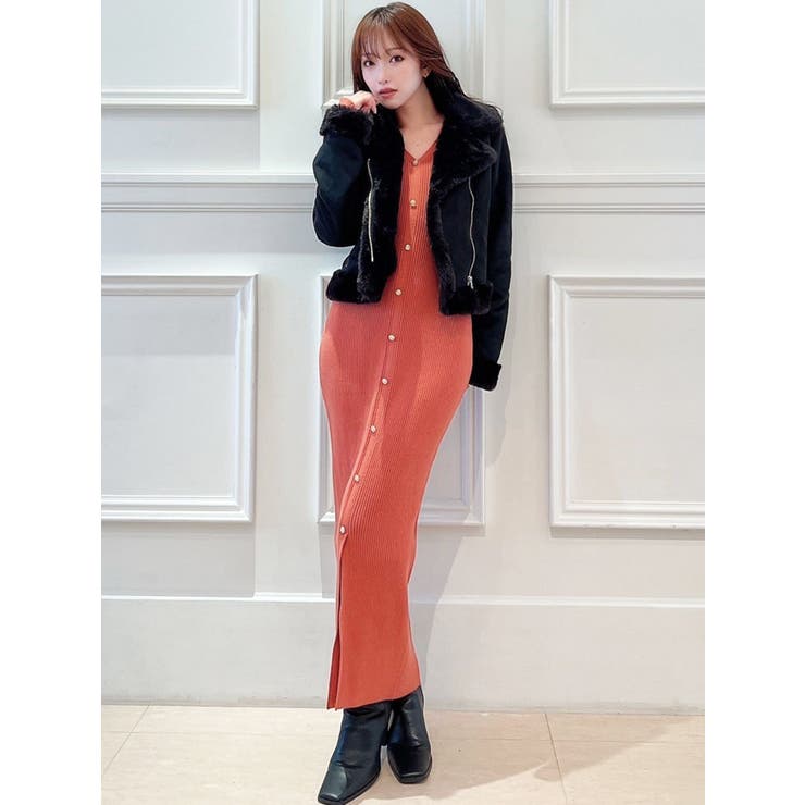 ポロニットタイトワンピース | RESEXXY | 詳細画像24 