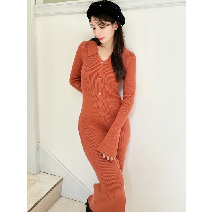 ポロニットタイトワンピース | RESEXXY | 詳細画像29 