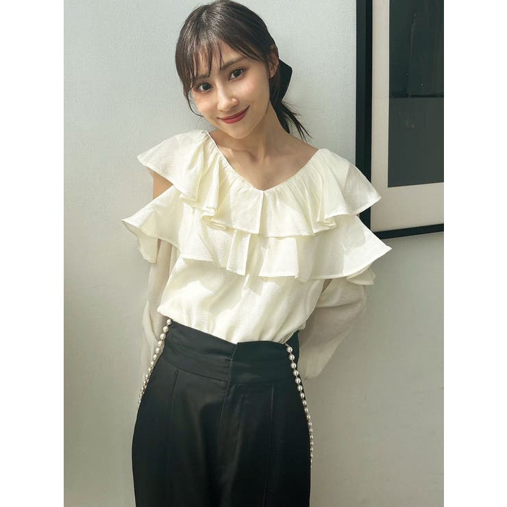 ポイントオープンブラウス | RESEXXY | 詳細画像19 