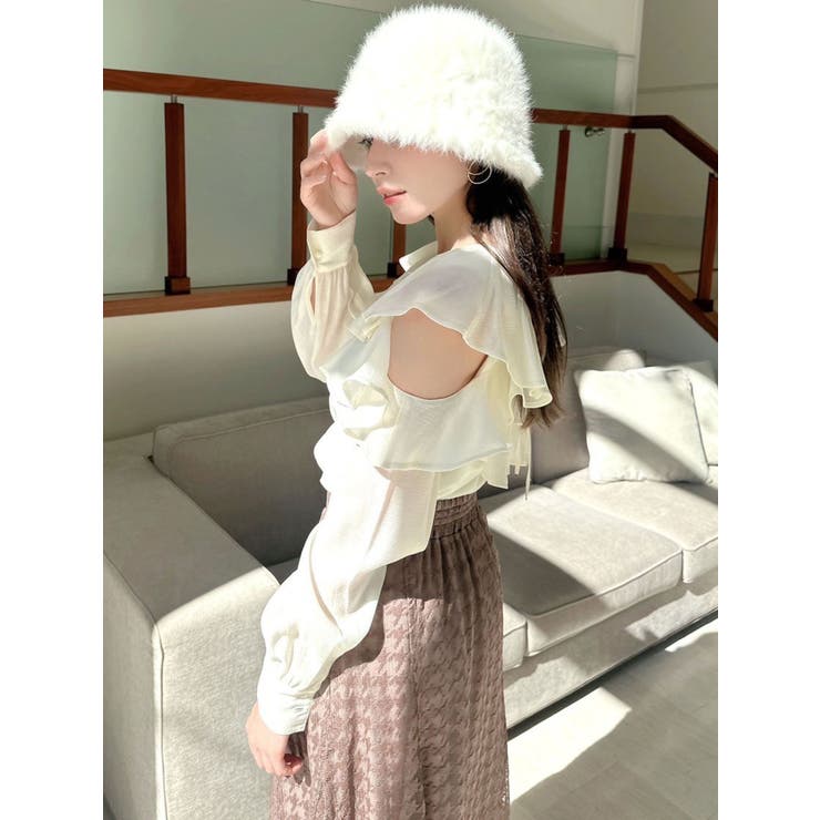 ポイントオープンブラウス | RESEXXY | 詳細画像25 