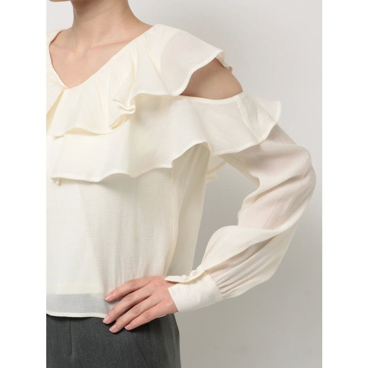 ポイントオープンブラウス | RESEXXY | 詳細画像32 