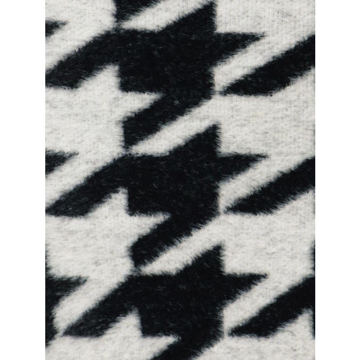 ハウンドトゥースシャギーニットスカート【セットアップ着用可能】 | RESEXXY | 詳細画像24