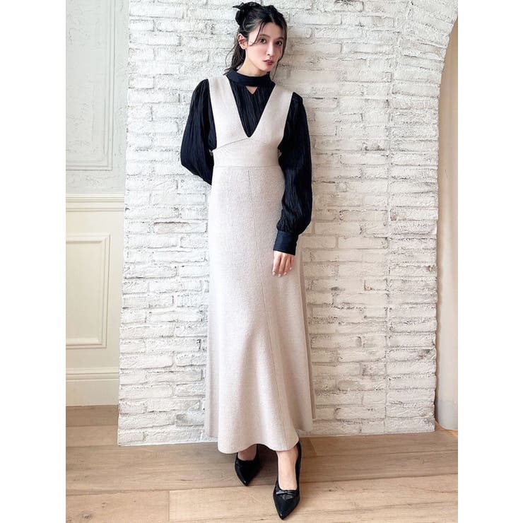 コルセットフレアニットジャンスカ | RESEXXY | 詳細画像9 