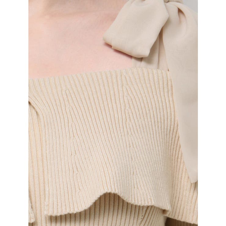 トップス ^^ AZUL BY MOUSSY | ランダムリブハイネックニットトップス (ニット