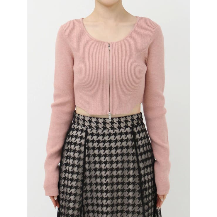 レースニットトップス - ピンク | ZARA Japan / 日本