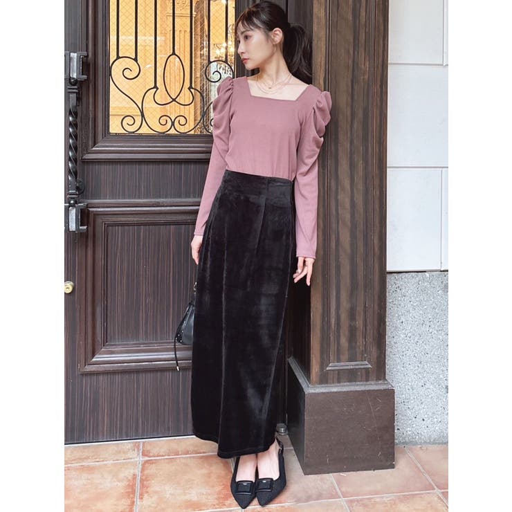 バックリボンカットトップス[品番：MKSW0060819]｜RESEXXY（リゼクシー