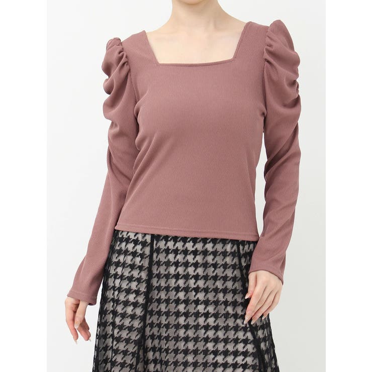 バックリボンカットトップス[品番：MKSW0060819]｜RESEXXY（リゼクシー