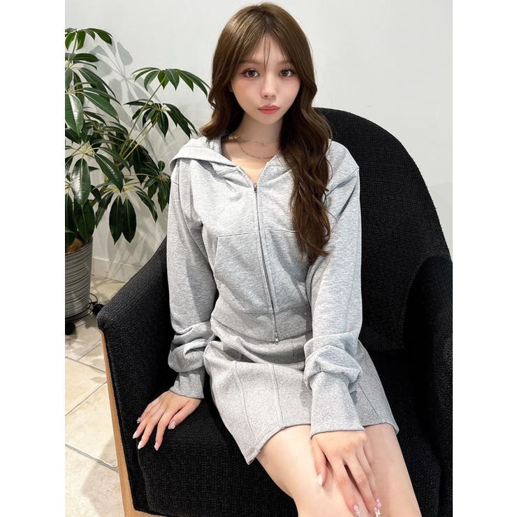 フロントジップクロップドパーカー【セットアップ着用可能】 | RESEXXY | 詳細画像30 