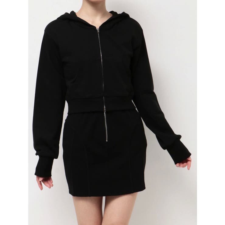 フロントジップクロップドパーカー【セットアップ着用可能】 | RESEXXY | 詳細画像47 