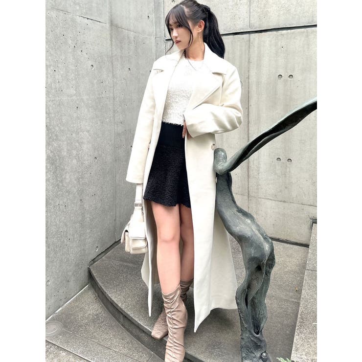 フレアデザインロングコート[品番：MKSW0060542]｜RESEXXY（リゼクシー