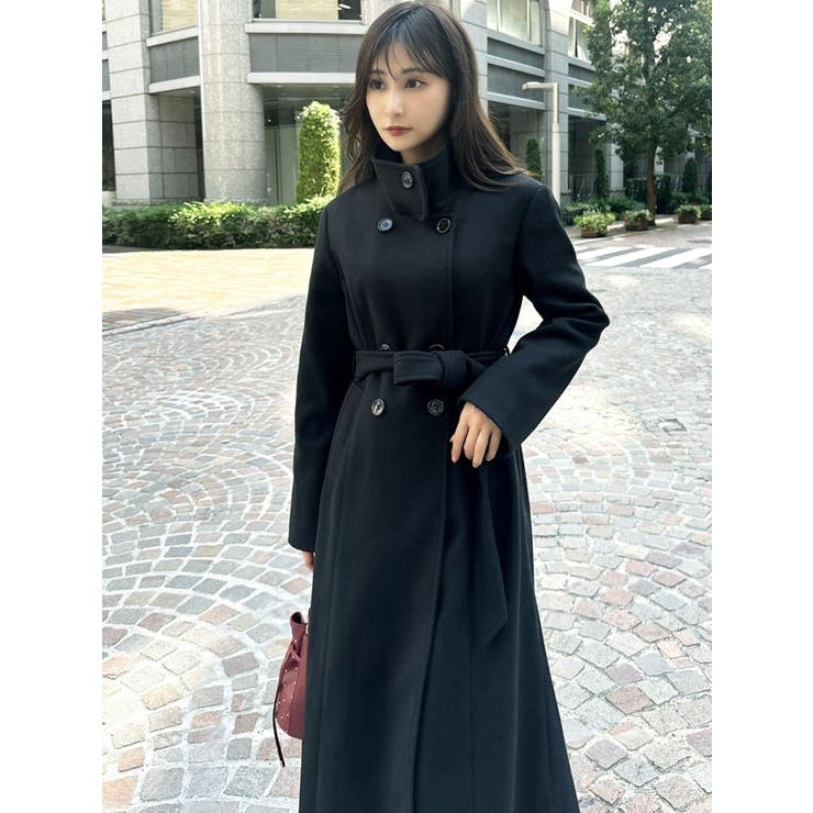 2WAYスタンドカラーコート 2WAYスタンドカラーコート[品番：MKSW0061095]｜RESEXXY