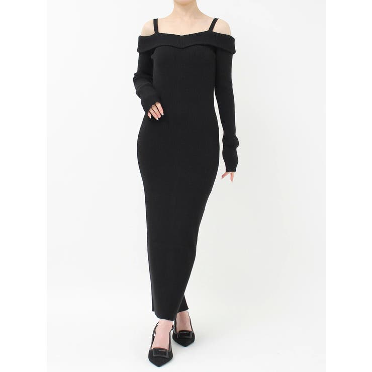 オフショルタイトロングニットワンピース | RESEXXY | 詳細画像33 