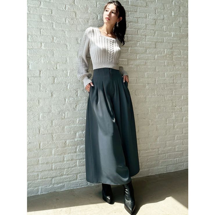 タックデザインフレアパンツ | RESEXXY | 詳細画像18 