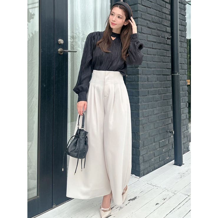 タックデザインフレアパンツ | RESEXXY | 詳細画像22 