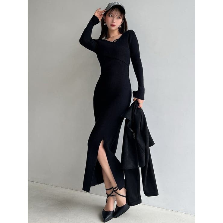 ダブルクロスニットワンピース | RESEXXY | 詳細画像30 