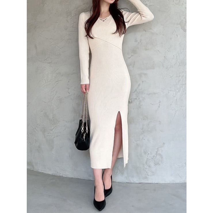 ダブルクロスニットワンピース | RESEXXY | 詳細画像41 