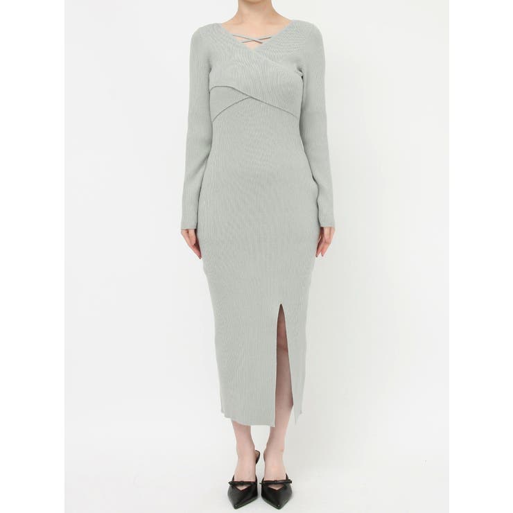 ダブルクロスニットワンピース | RESEXXY | 詳細画像42 