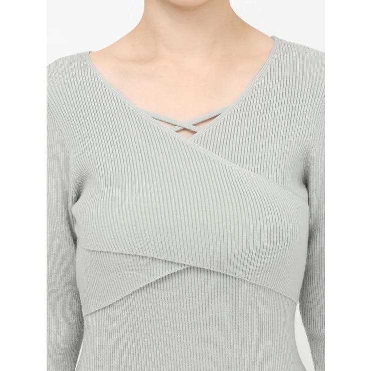 ダブルクロスニットワンピース | RESEXXY | 詳細画像45 