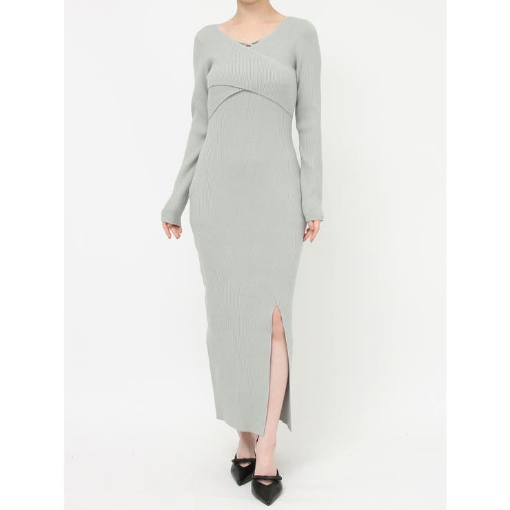 ダブルクロスニットワンピース | RESEXXY | 詳細画像48 