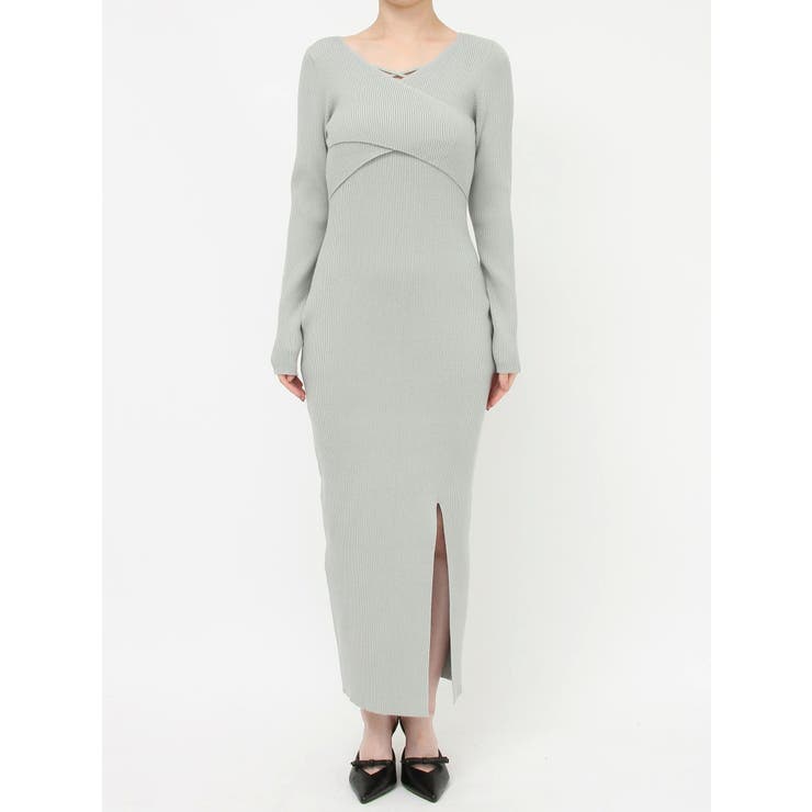 ダブルクロスニットワンピース | RESEXXY | 詳細画像49 