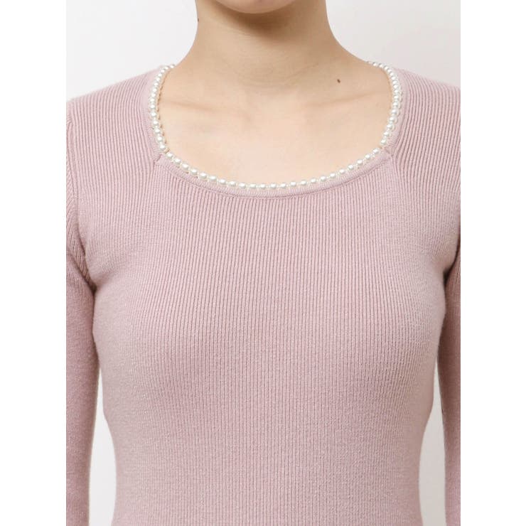 デコルテパールニットワンピース | RESEXXY | 詳細画像20 