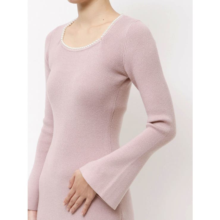 デコルテパールニットワンピース | RESEXXY | 詳細画像21 