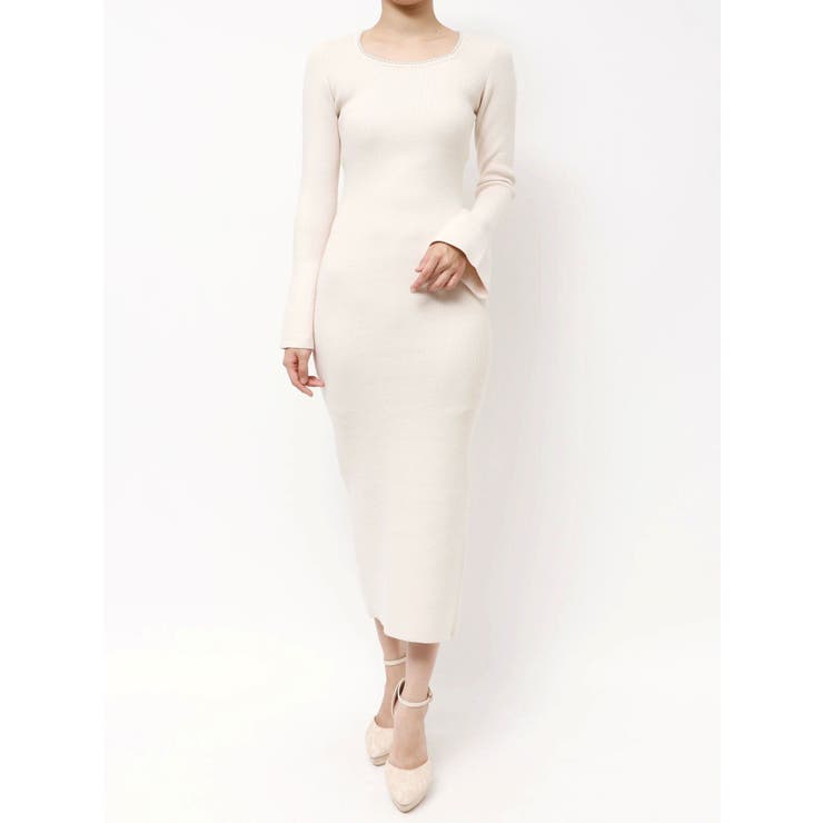 デコルテパールニットワンピース | RESEXXY | 詳細画像27 