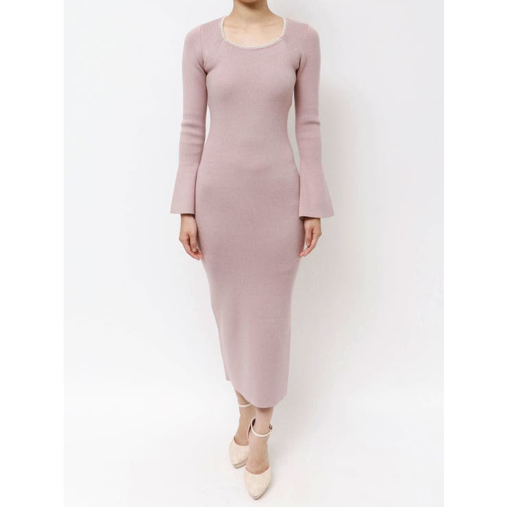 デコルテパールニットワンピース | RESEXXY | 詳細画像29 