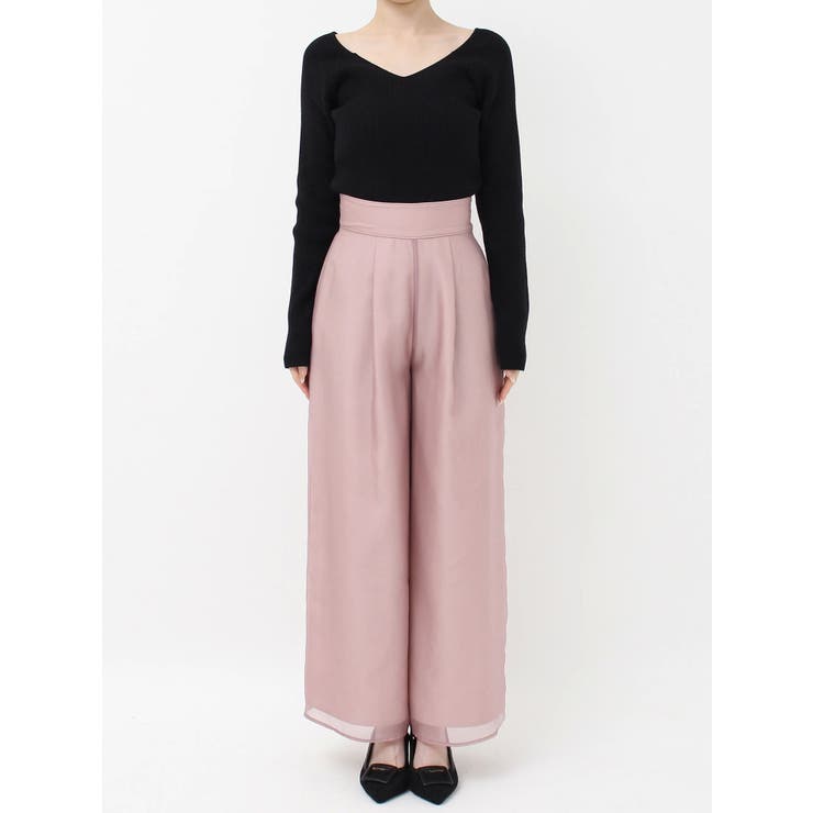 シアーレイヤードロングパンツ | RESEXXY | 詳細画像27 