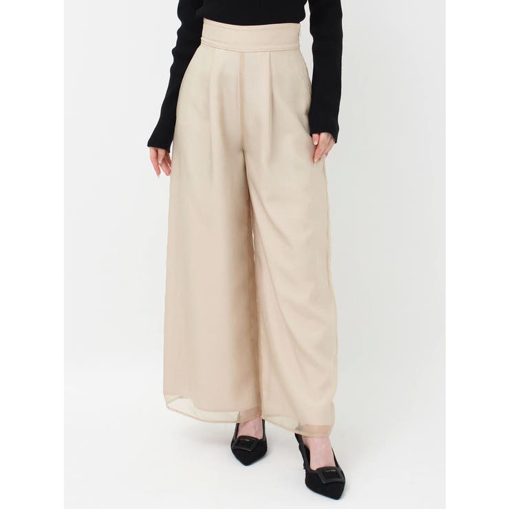 シアーレイヤードロングパンツ | RESEXXY | 詳細画像31 