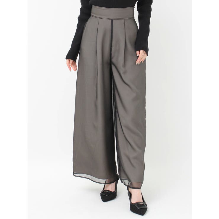 シアーレイヤードロングパンツ | RESEXXY | 詳細画像32 