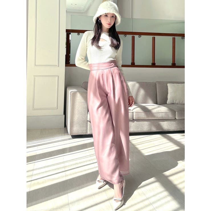 シアーレイヤードロングパンツ | RESEXXY | 詳細画像9 