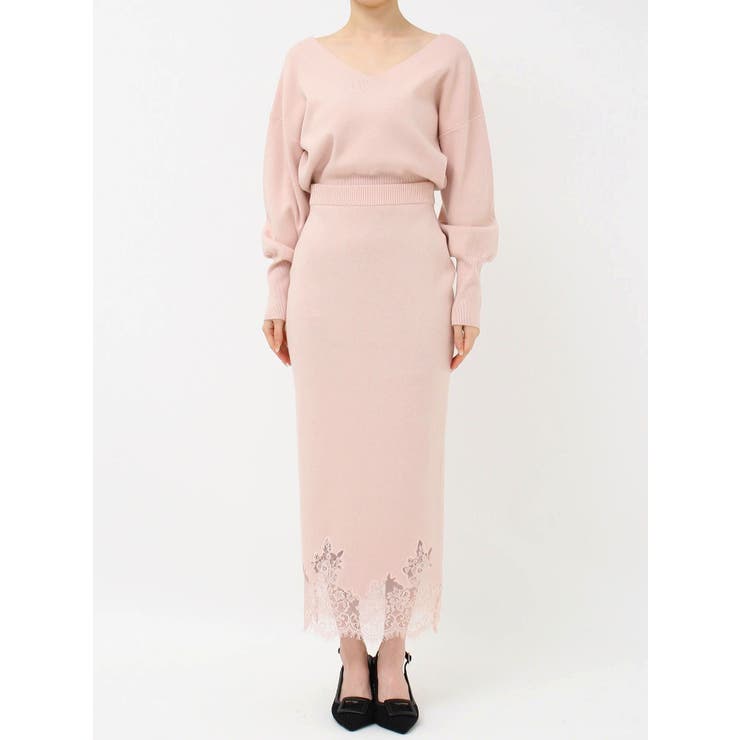 レーストリムニットスカート【セットアップ着用可能】 | RESEXXY | 詳細画像22 