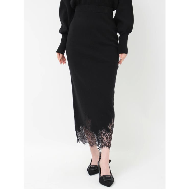 レーストリムニットスカート【セットアップ着用可能】 | RESEXXY | 詳細画像26 