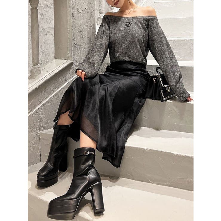 ブラック | ランダムフレアマーメイドスカート | RESEXXY