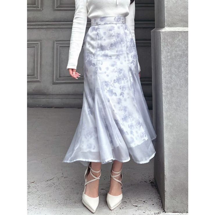 ブルー | ランダムフレアマーメイドスカート | RESEXXY