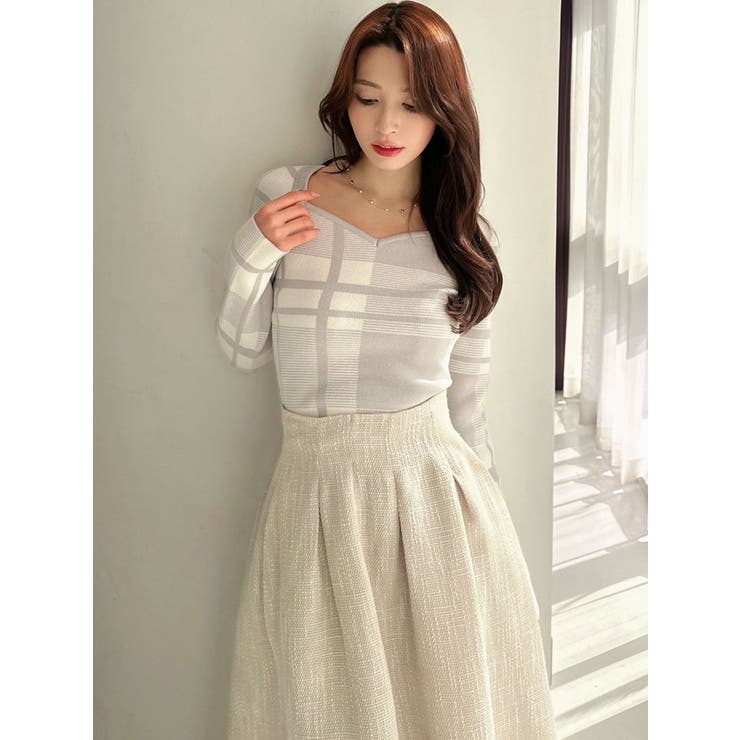 ラグランニットトップス[品番：MKSW0062265]｜RESEXXY（リゼクシー）の