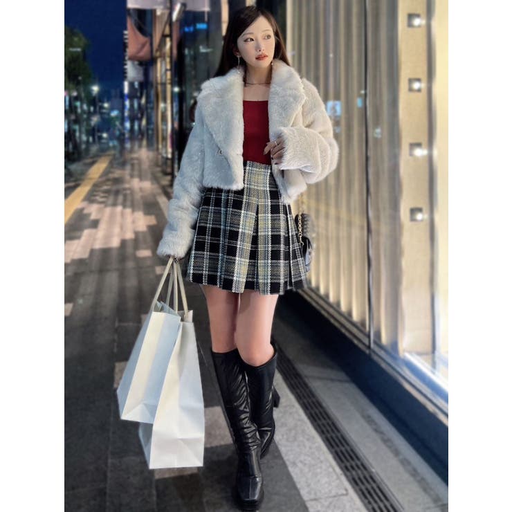 バイパチタートルネックニットロングプルオーバー｜ファッション