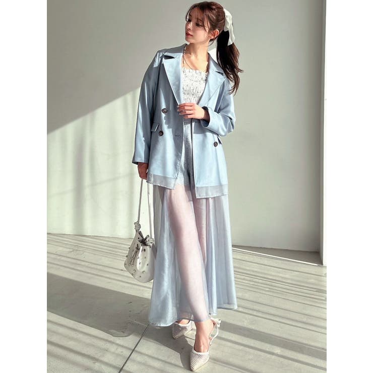 シアーレイヤードジャケット | RESEXXY | 詳細画像13 