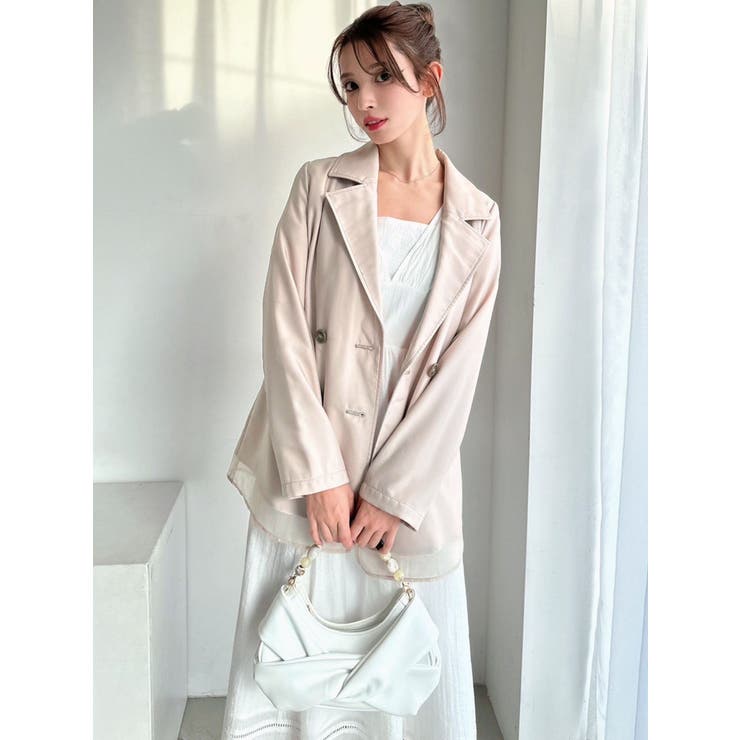 シアーレイヤードジャケット | RESEXXY | 詳細画像18 