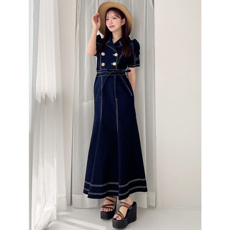 ギャザーデザインマーメイドワンピース | RESEXXY | 詳細画像15 