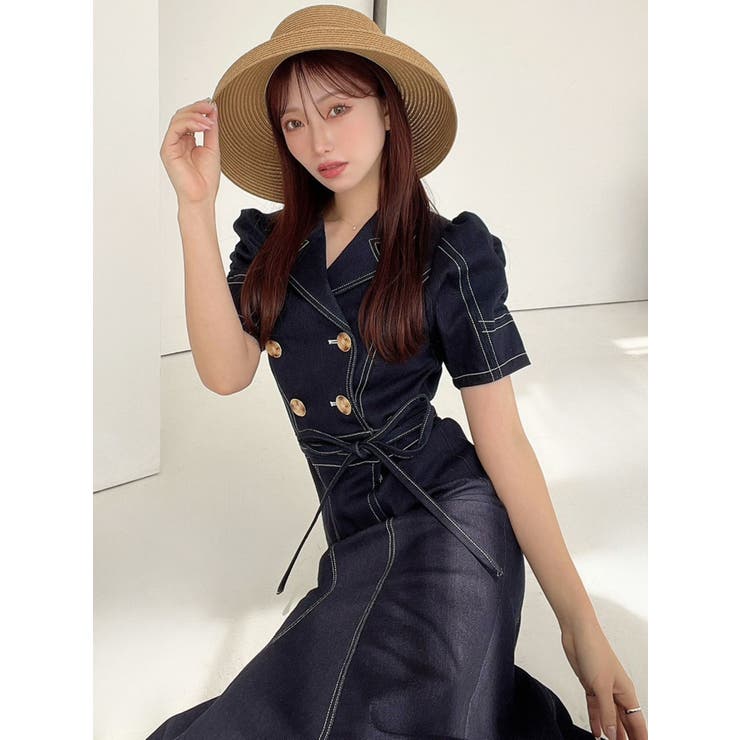 ギャザーデザインマーメイドワンピース | RESEXXY | 詳細画像20 