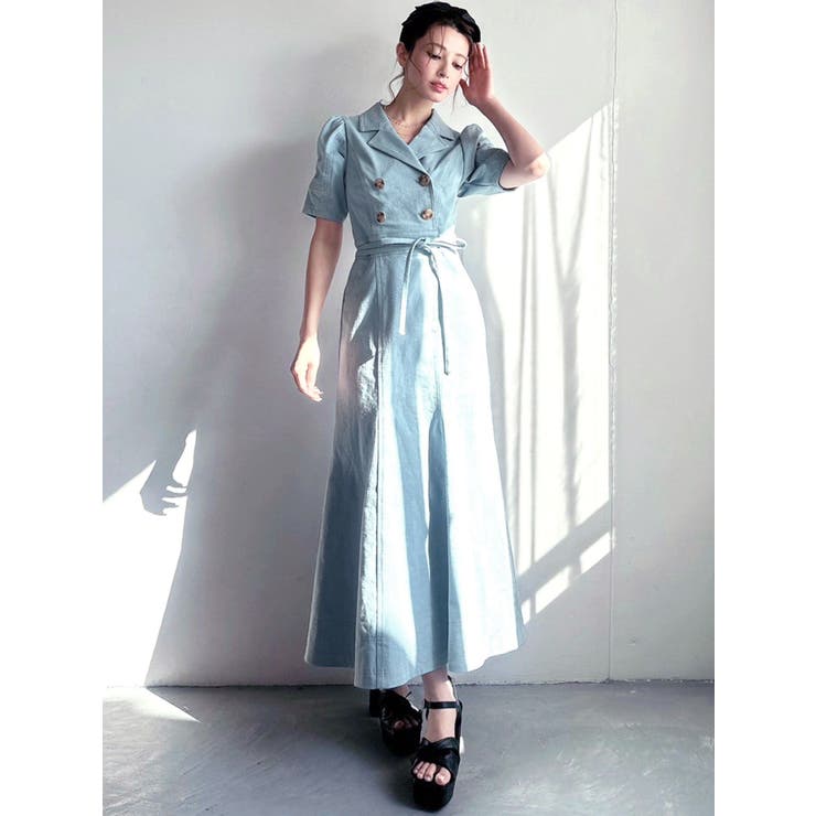 ギャザーデザインマーメイドワンピース | RESEXXY | 詳細画像21 