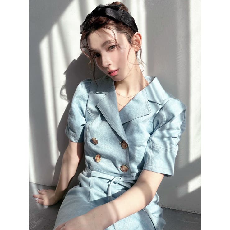 ギャザーデザインマーメイドワンピース | RESEXXY | 詳細画像25 