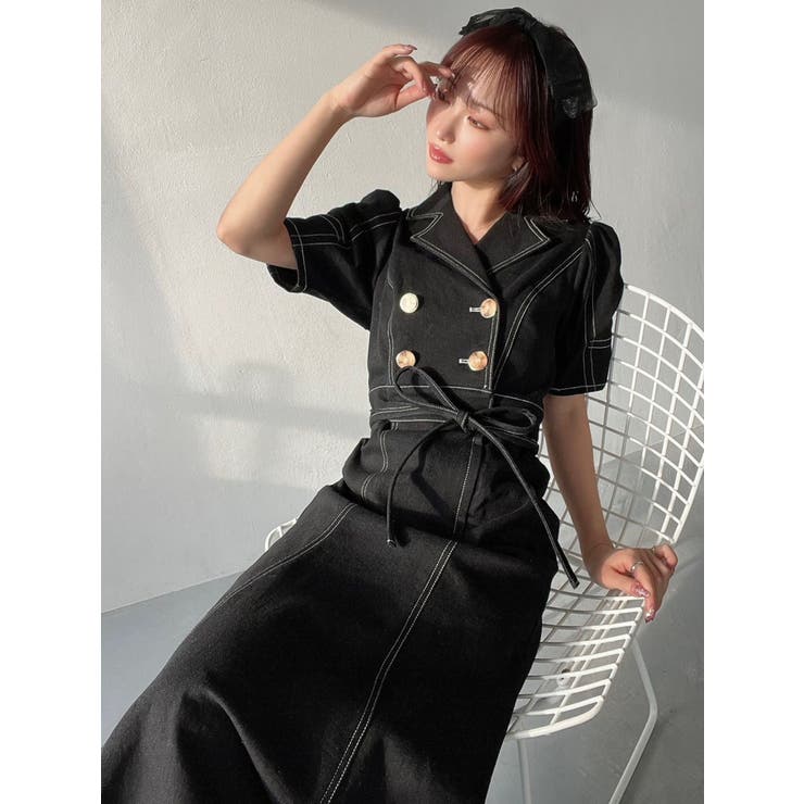 ギャザーデザインマーメイドワンピース | RESEXXY | 詳細画像28 