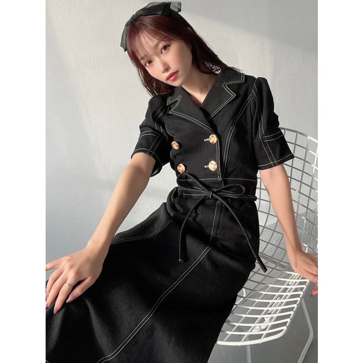 ギャザーデザインマーメイドワンピース | RESEXXY | 詳細画像29 