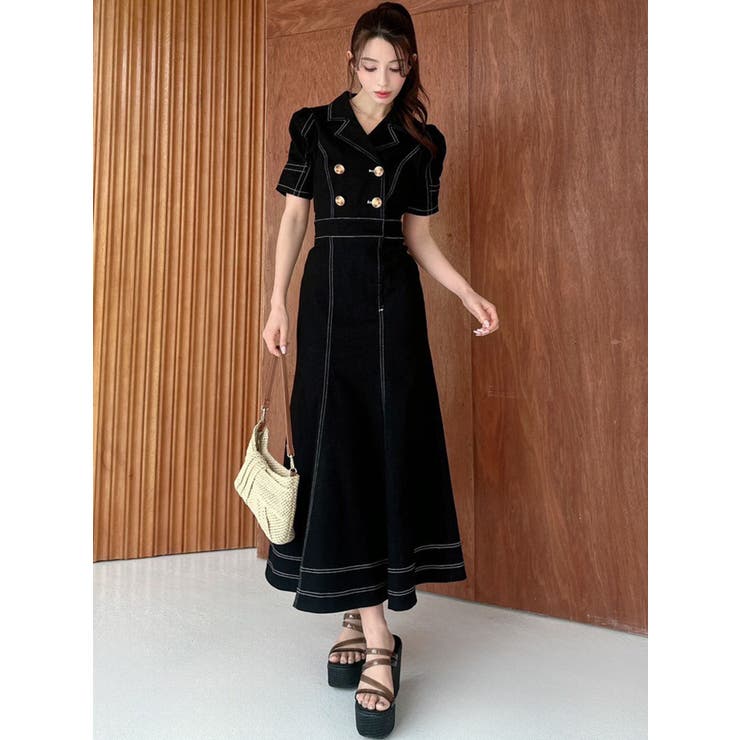 ギャザーデザインマーメイドワンピース | RESEXXY | 詳細画像30 